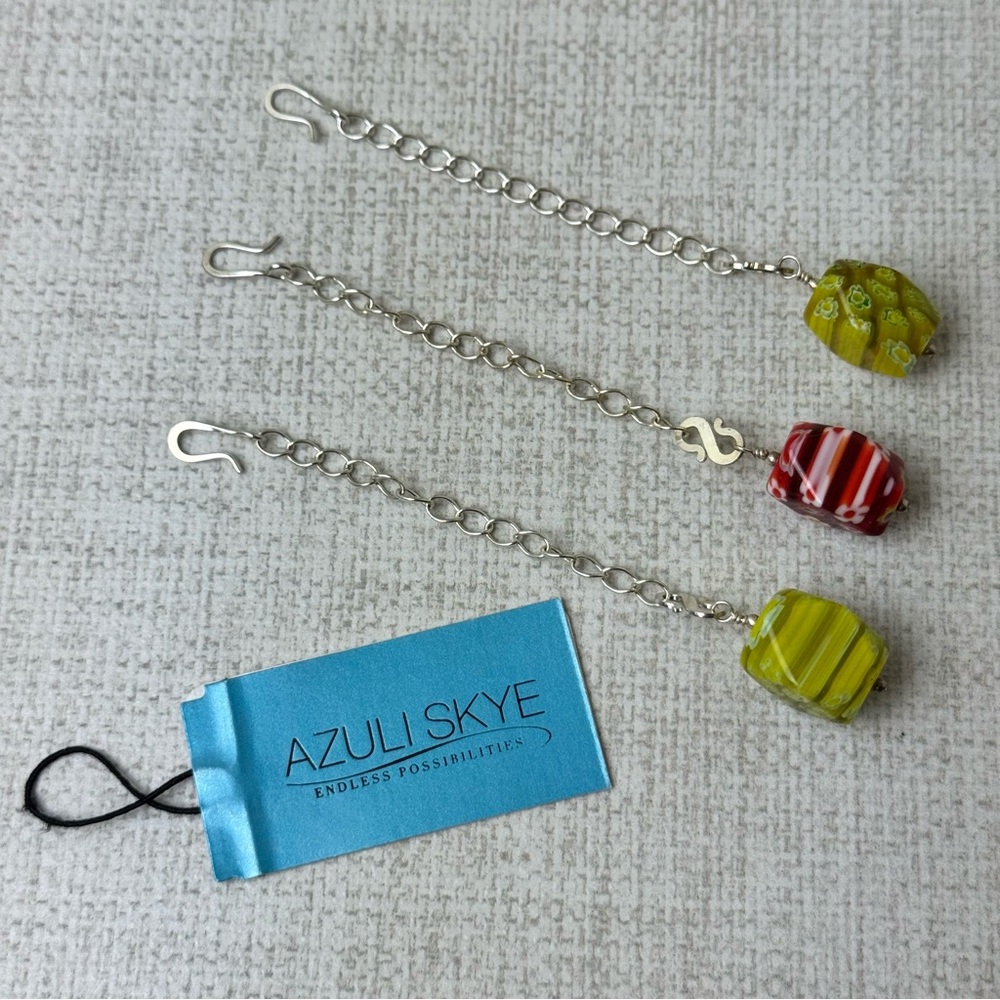 Azuli Skye Bracelet Friend Silver Plated Venetian Glass Bead